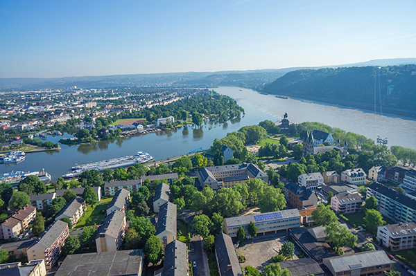 Flussansicht Koblenz